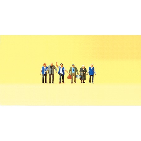 PREISER 79216 (N) Pedestrians - Travellers Aids