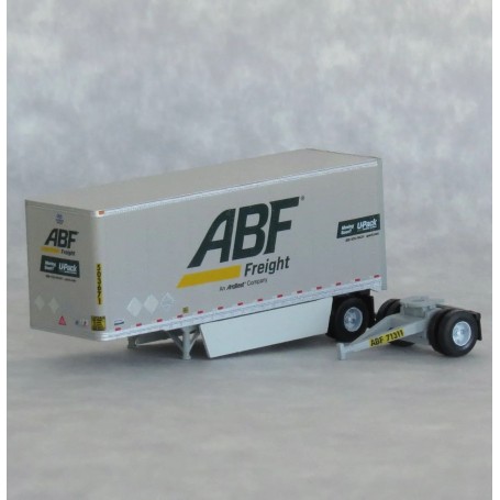Trainworx 42893-08 (N) Hyundai 53' Dry Van Semi Trailer - ROADWAY