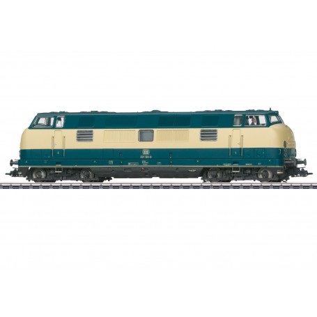 Märklin 37824 (HO) class 221 (DB) heavy diesel hydraulic general-purpose locomotive, Era IV