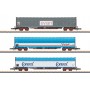 Märklin 82427 (Z) SNCF Sliding Tarp Car Set, Era V