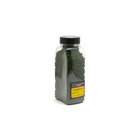 Woodland Scenics FC1636 (A) Underbrush Shaker - 32oz 907g - Medium Green