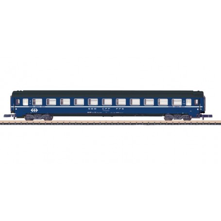 Märklin 87408 (Z) type Bcm Eurofima slumber car (SBB) Era IV-V