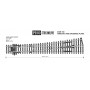 PECO SL-89 (HO) Code 100 Large Radius Turnout - Streamline -- Left Hand, Insulfrog