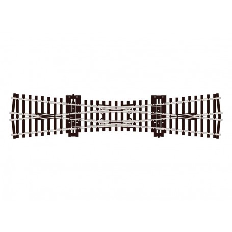 PECO SL-90 (HO) Code 100 Double Slip Turnout - Streamline -- Insulfrog