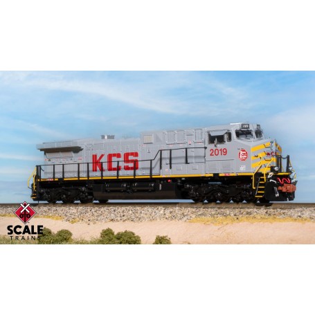 ScaleTrains Rivet Counter (N) GE AC4400CW, KCS /Gray - DCC/sound