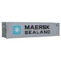 Walthers SceneMaster 8255 (HO) 40' Hi-Cube Corrugated-Side Container - Maersk-Sealand