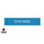 ScaleTrains Operator (HO) 40’ Square Corrugation Container, Cho Yang - single