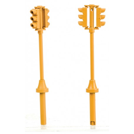 Walthers SceneMaster 4368 (HO) 1960s-Style Traffic Light 2-Pack - Non-Operating - Double-Sided
