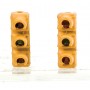 Walthers SceneMaster 4369 (HO) 1960s-Style Traffic Light 2-Pack - Non-Operating - Single-Sided Hanging
