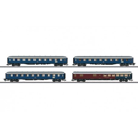 TRIX 31131 (HO) "IC '71" Express Train Passenger Car Set