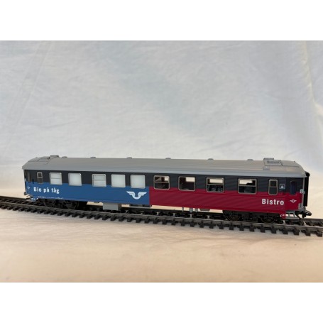 Märklin 43772 (HO) passenger car, Bistro/Bio på tåg (cinema), express train (SJ) S11R 4871