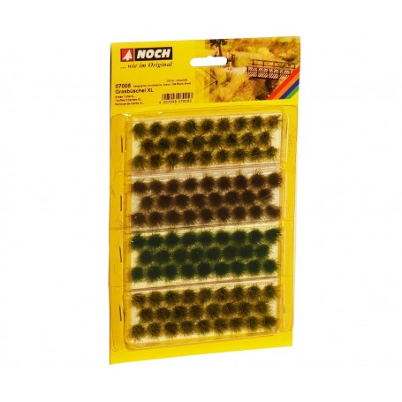 NOCH 07005 (A) Grass Tufts XL 104 pieces, 9 mm