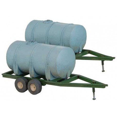Walthers SceneMaster 4194 (HO) Liquid Fertilizer Trailers -- Kit pkg(4)
