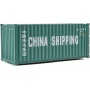Walthers SceneMaster 8056 (HO) 20' Corrugated Container - China Shipping