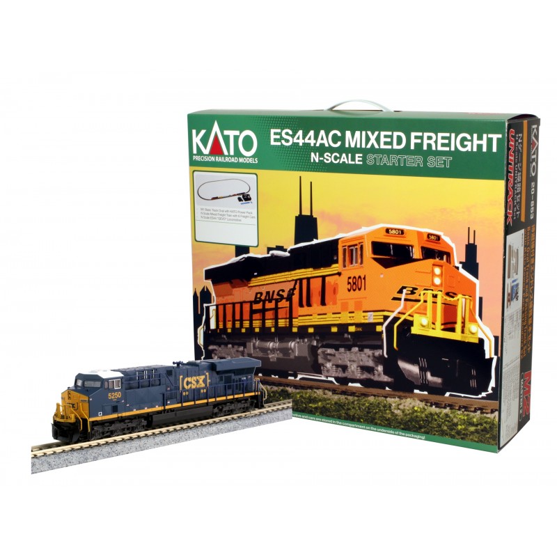 KATO M1＆10−914 20系8両＆チキ5000＆EF64＆DD13 KATO 106-0021 (N) M1 Basic Oval Track Set, ES44 CSX, Freight Cars