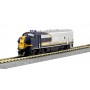 KATO 106-0051 (N) Freight Train Starter Set - AT&SF Bluebonnet - Unitrack Oval, Power Pack SX