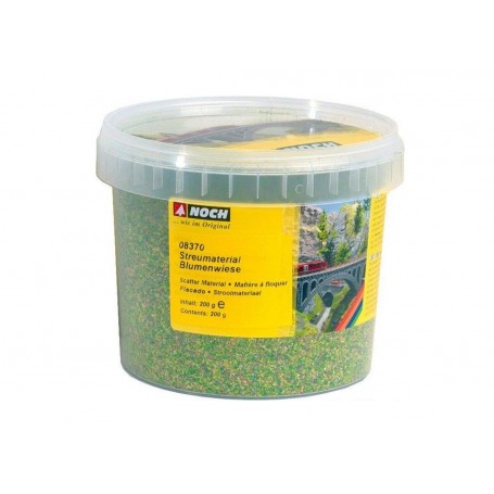 NOCH 08370 (A) Scatter Material -- Flower Meadow -- 200g tub