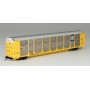 InterMountain 452111 (HO) Bi-Level Auto Racks - BNSF - Black & White Herald