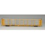 InterMountain 452113 (HO) Bi-Level Auto Racks - TINX - Plain Yellow - TTGX Flat Car