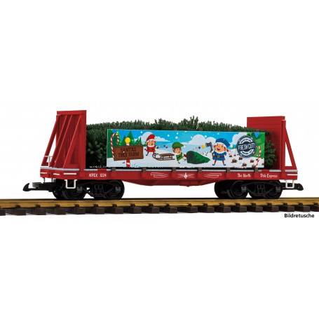 Piko 38980 (G) Santa’s Tree Farm Transport w/Christmas Tree Load