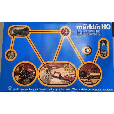 Märklin 2957 (HO) 1980s Starter Set - Electric Locomotive - M Track (consignment)