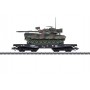 Märklin 48877 (HO) Type Rlmmps Heavy-Duty Flat Car, Leopard 1A1 battle tank