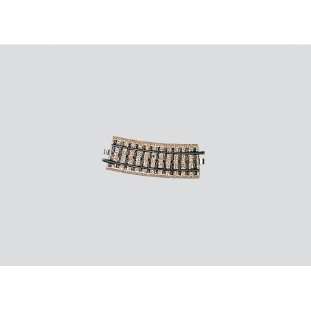 Märklin 5101 (HO) Curved Track (each) - R360 mm, 15* M-track (consignment)