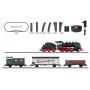 Märklin 29249 (HO) "Short Haul Freight" Class 24 Steam Locomotive - Starter Set w/Mobile Station, 120V