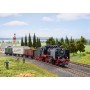 Märklin 29249 (HO) "Short Haul Freight" Class 24 Steam Locomotive - Starter Set w/Mobile Station, 120V