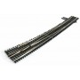 Peco SL-E8376 (HO) Code 83 Track - No.7 Right Turnout, Electrofrog