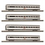 PIKO 58151 and 28350 (HO) Metropolitan Express Train (MET) BR 101 locomotive - DCC/sound