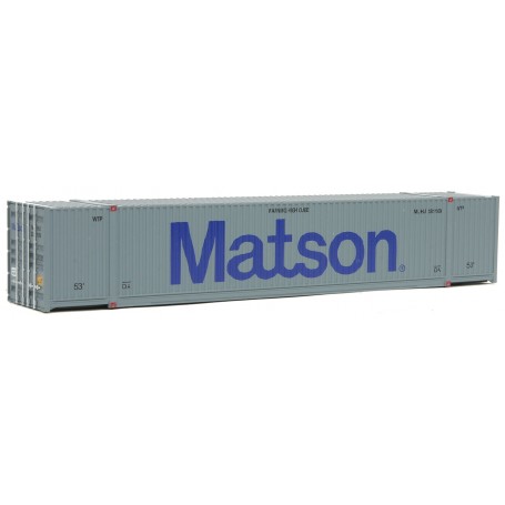 Walthers SceneMaster 8516 (HO) 53' Singamas Corrugated-Side Container - Matson