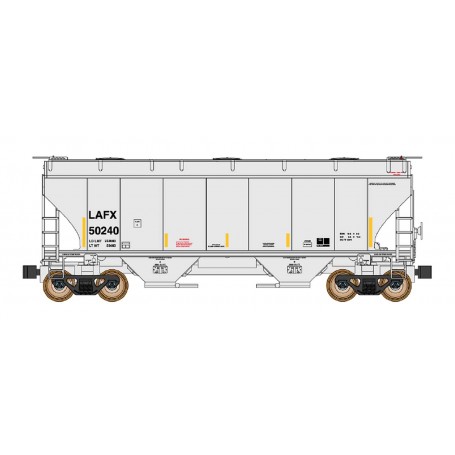 InterMountain 669017 (N) Trinity 3281 Covered Hopper - LaFarge - LAFX