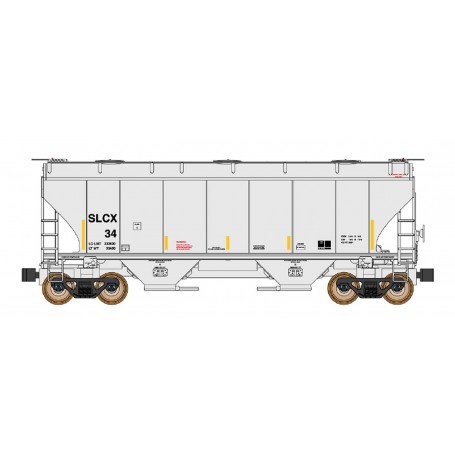 InterMountain 669019 (N) Trinity 3281 Covered Hopper - St. Lawrence Cement - SLCX