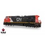 ScaleTrains Rivet Counter (HO) GE DASH 9-44CW Canadian National /Teardrop Windshields/Red Marker Lights - DCC/Sound