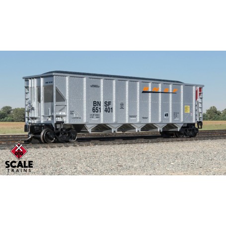 ScaleTrains Fox Valley (N) Trinity RD-4 Coal Hopper, BNSF /Heritage III