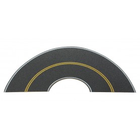 Walthers SceneMaster 1253 (HO) Flexible Self-Adhesive Paved Roadway - Curve