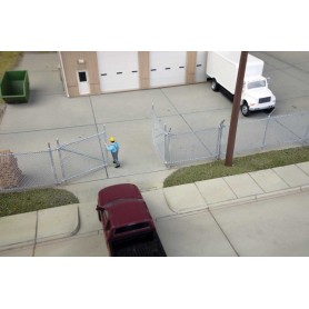 Walthers SceneMaster™ 4204 (HO) Chain-Link Fence - Kit