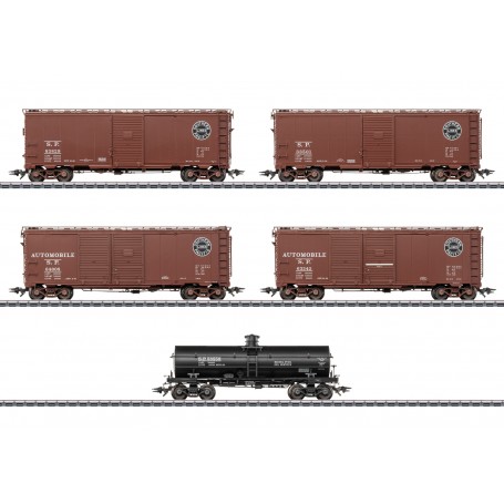 Märklin 45667 (HO) Southern Pacific freight car set, Era III