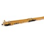 Walthers MainLine 55664 (HO) Thrall 5-Unit Rebuilt 40' Well Car - TTX DTTX 740545 - black & white TTX logo