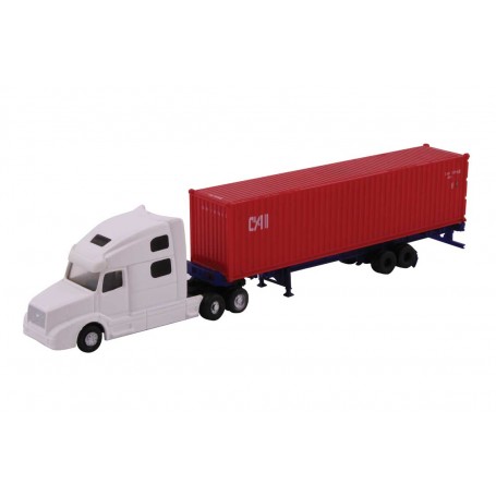 KATO 31-615 (N) Volvo VN780 Tractor w/40' Corrugated Container on Chassis