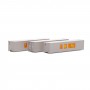 Athearn (N) 40' Corrugate Low Container, Yang Ming /Old (3)