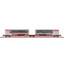 Märklin 47477 (HO) Type Sdggmrss 738 Double Pocket Car
