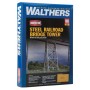 Walthers Cornerstone 4554 (HO) Steel Railroad Bridge Tower -- Kit