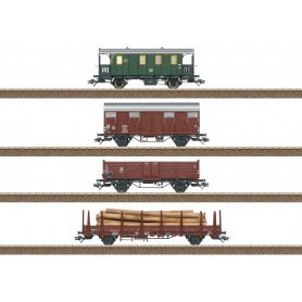 TRIX 24140 (HO) Branch Line Freight Car Set (DB) Era III