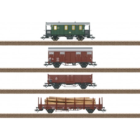 TRIX 24140 (HO) Branch Line Freight Car Set (DB) Era III