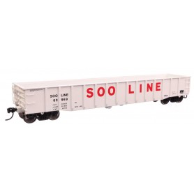 Walthers PROTO (HO) 53' Thrall Gondola - SOO Line