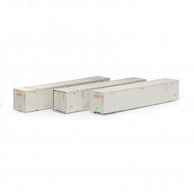 Athearn (N) 53' Stoughton Container, Schneider (3 pack)