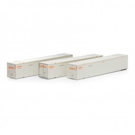 Athearn (N) 53' Stoughton Container, Optimodal (3 pack)