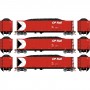 Athearn RTR (HO) Thrall High Side Gondola with Load, CPR (3-pack)